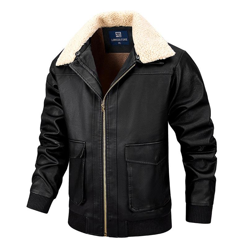 Éloi™ | Veste en Cuir Rétro de Luxe