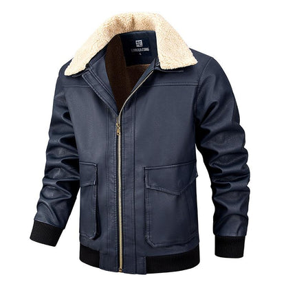 Éloi™ | Veste en Cuir Rétro de Luxe