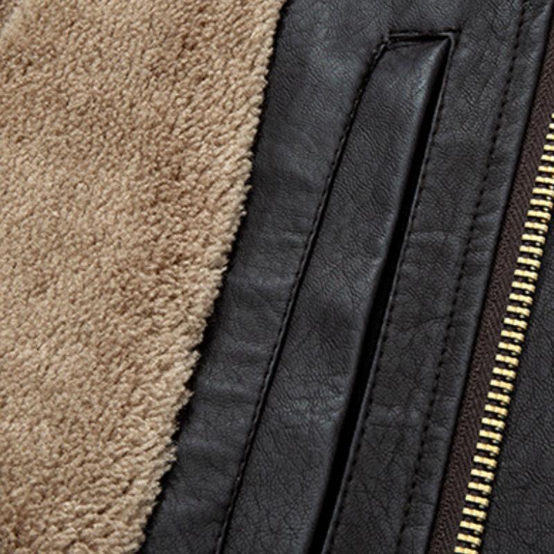 Éloi™ | Veste en Cuir Rétro de Luxe