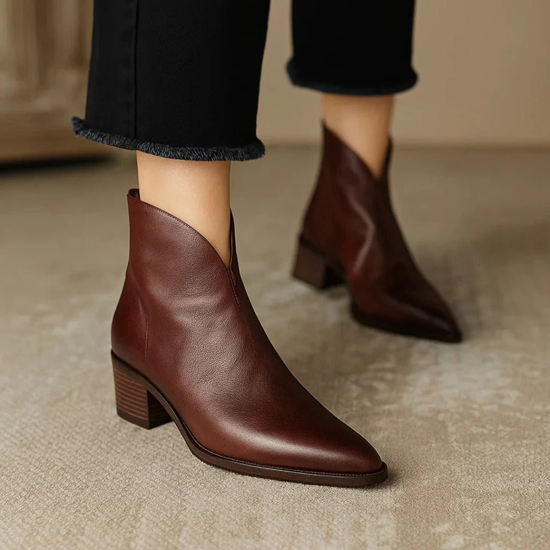 Viela™ | Bottines Premium en Cuir