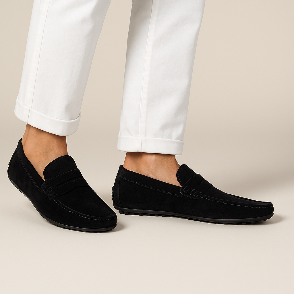 Armand™ | Loafers en Daim Italiens Chics