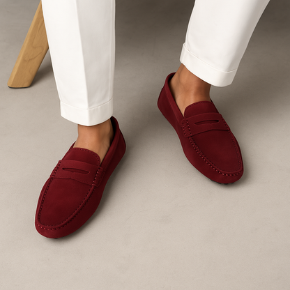 Armand™ | Loafers en Daim Italiens Chics