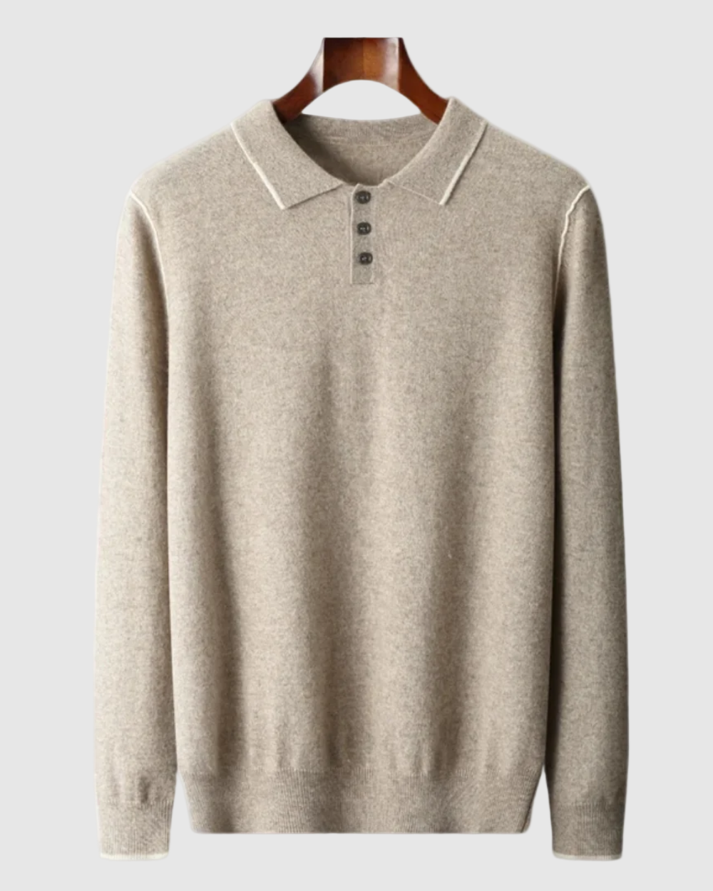 Basilio™ | Polo Élégant en Cachemire