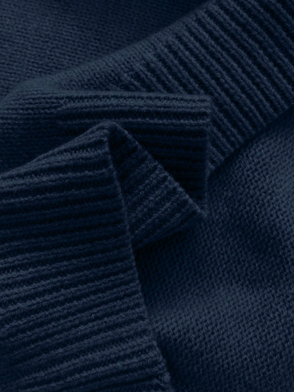 Céline™ | Pull Chic en Tricot avec Col en Dentelle Élégant