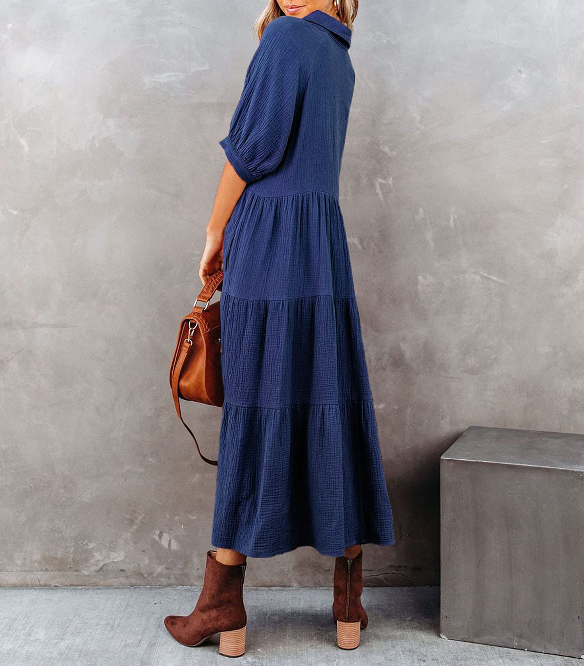 Inaya™ | Robe Élégante à Col V