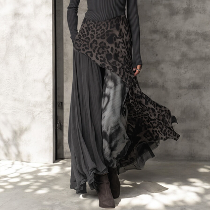 NIKEM™ | Robe Longue Léopard