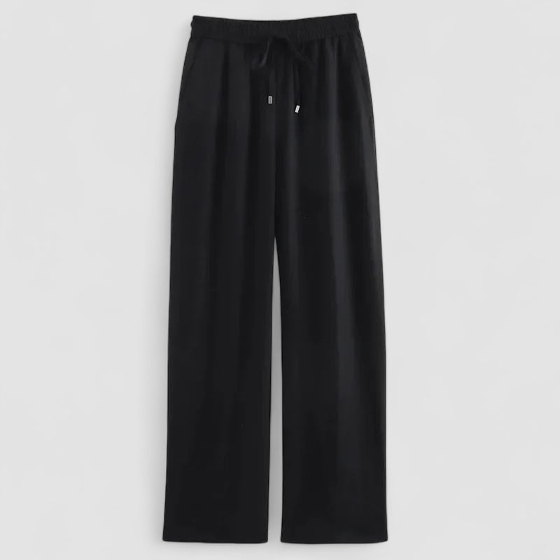 Alizée™ | Pantalon Confortable Taille Haute en Tissu Doux