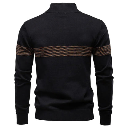 LYON™ |  PULL CLASSIQUE EN MAILLE DEMI-ZIP