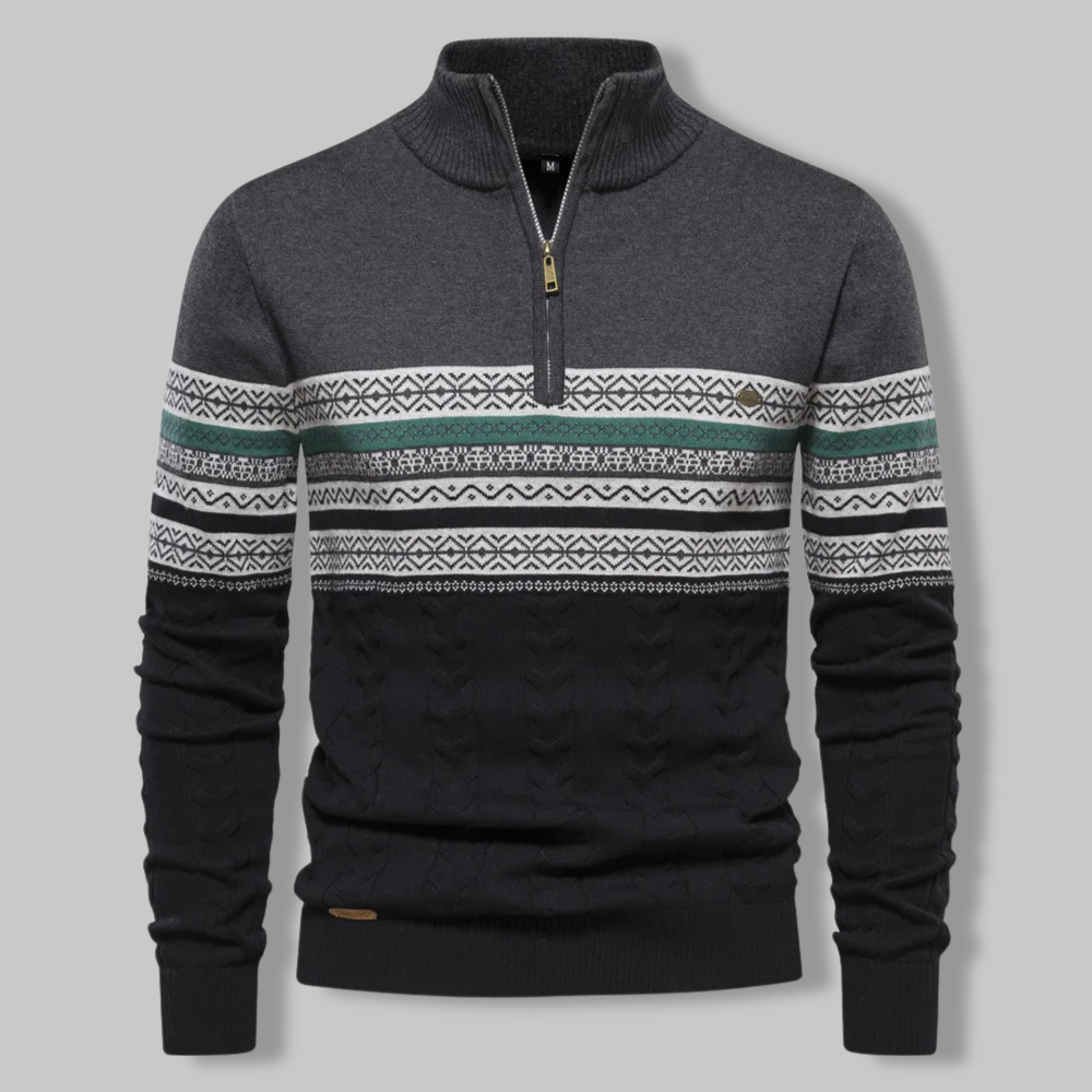 Alpina™ | Pull Élégant Mi-Saison