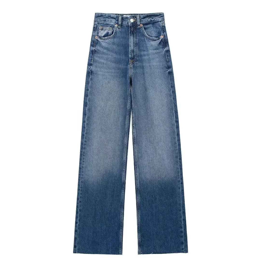 Oriane™ | Pantalon Élégant Taille Haute