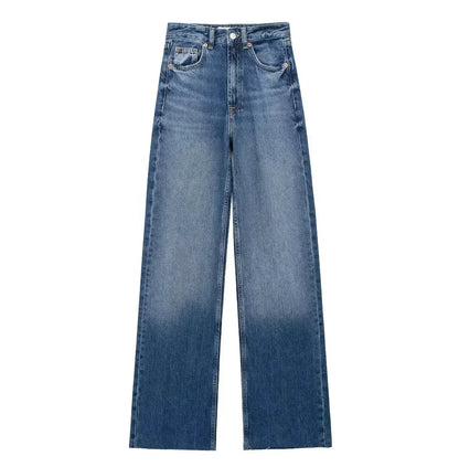Oriane™ | Pantalon Élégant Taille Haute
