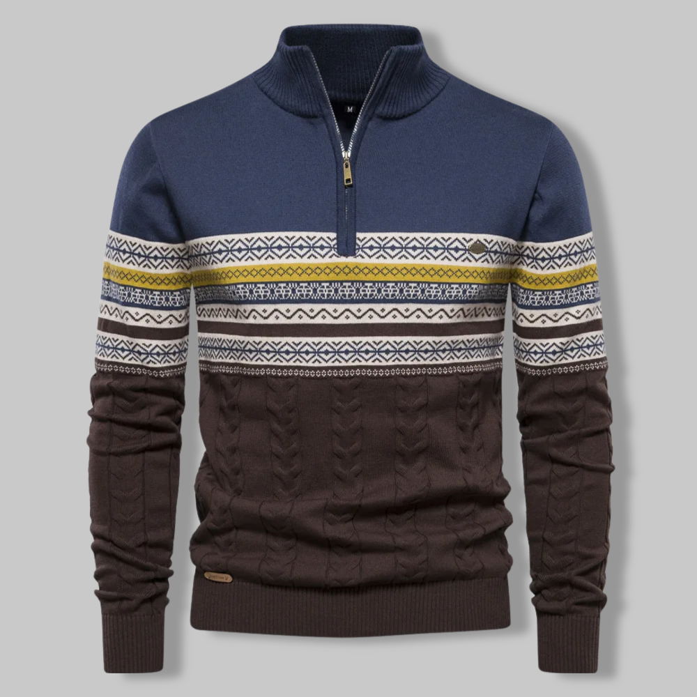 Alpina™ | Pull Élégant Mi-Saison