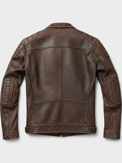 Troels™ | Veste en cuir vintage pour homme