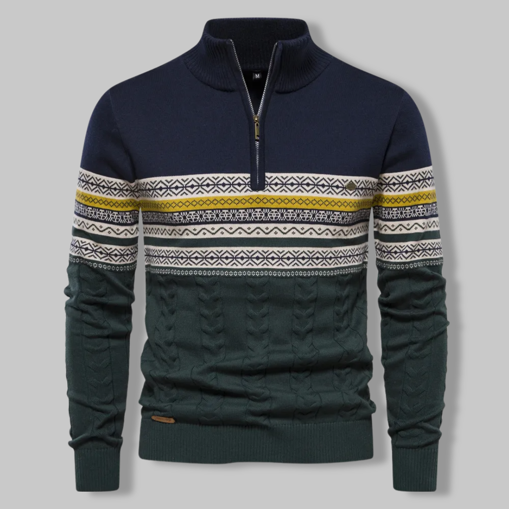 Alpina™ | Pull Élégant Mi-Saison