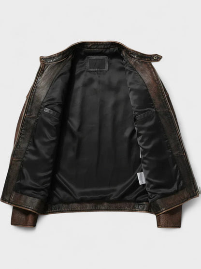 Troels™ | Veste en cuir vintage pour homme