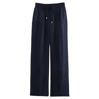 Alizée™ | Pantalon Confortable Taille Haute en Tissu Doux