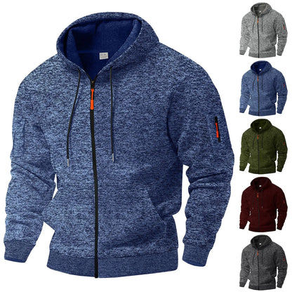 Charles™ | VESTE À CAPUCHE ENTIÈREMENT ZIPPÉE POUR HOMME