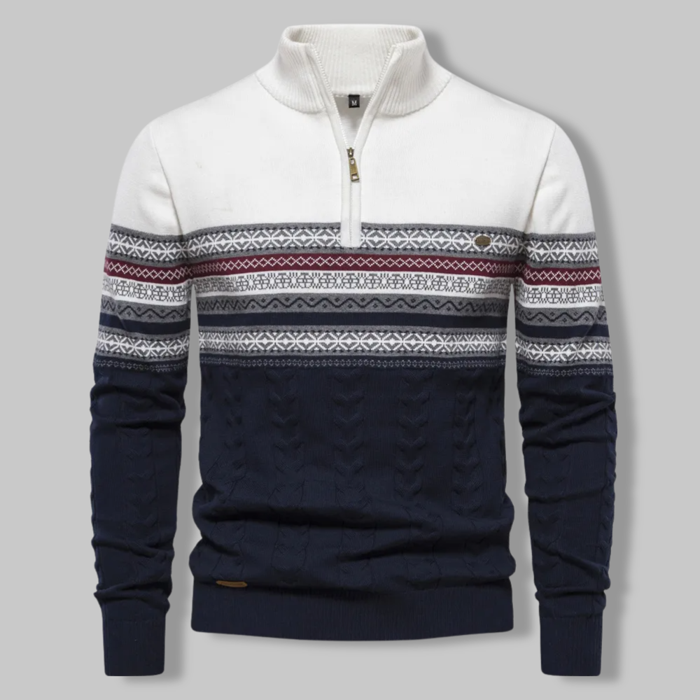 Alpina™ | Pull Élégant Mi-Saison