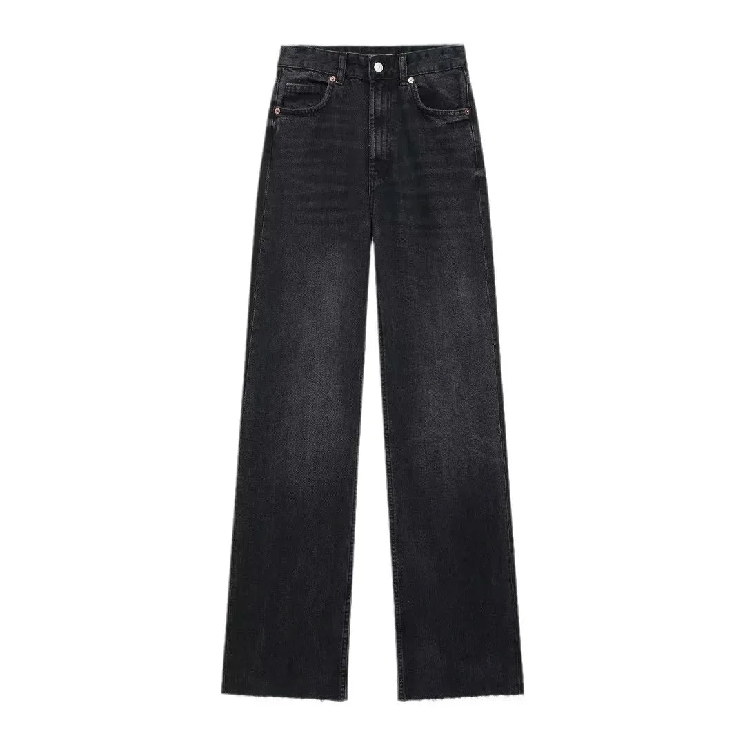 Oriane™ | Pantalon Élégant Taille Haute