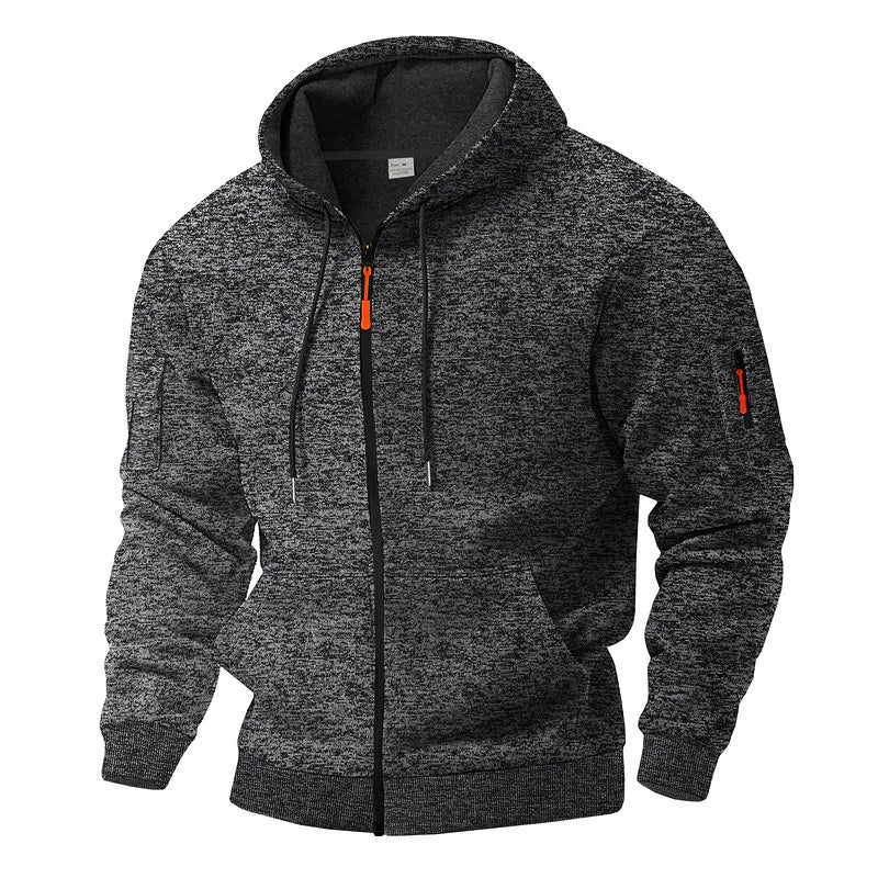 Charles™ | VESTE À CAPUCHE ENTIÈREMENT ZIPPÉE POUR HOMME