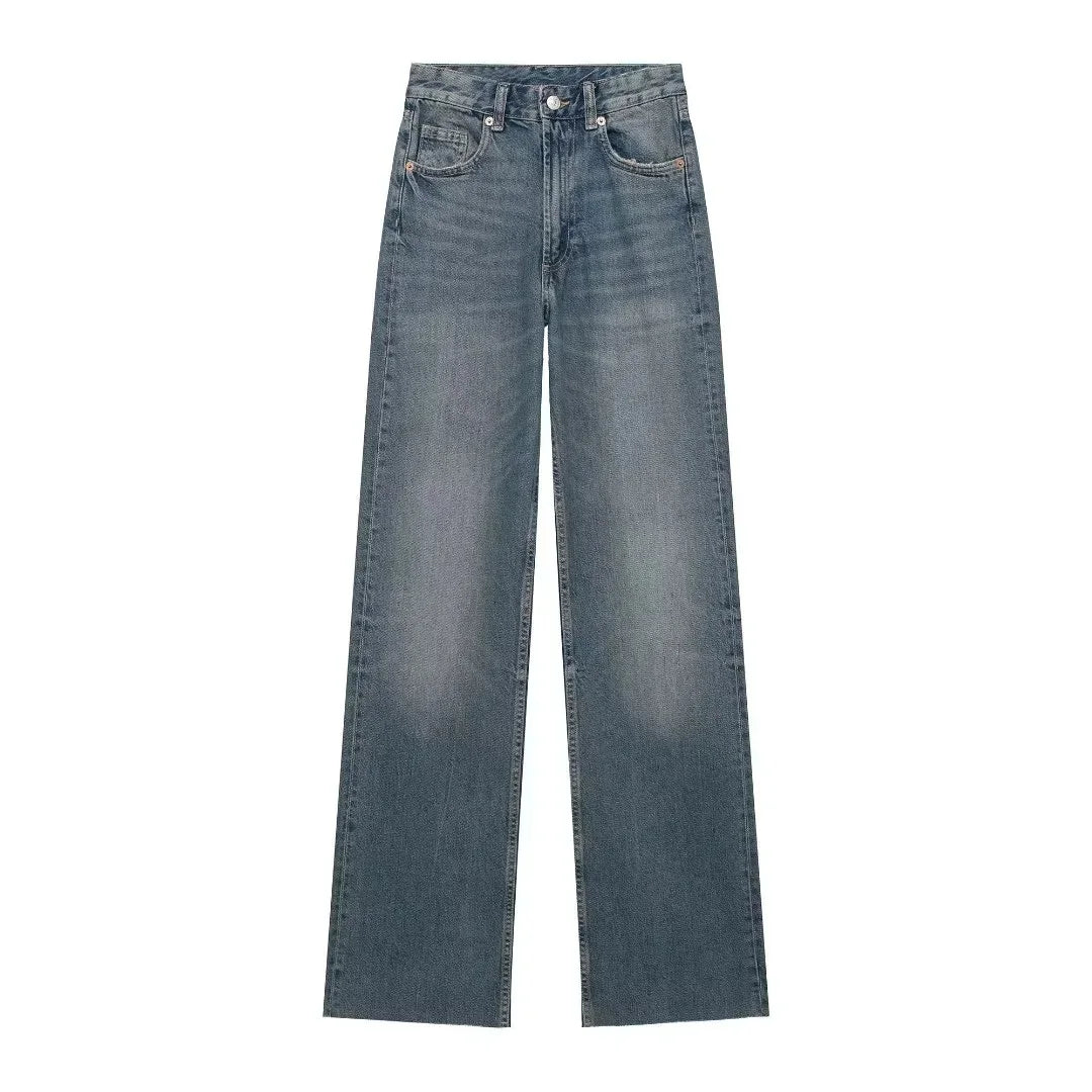 Oriane™ | Pantalon Élégant Taille Haute