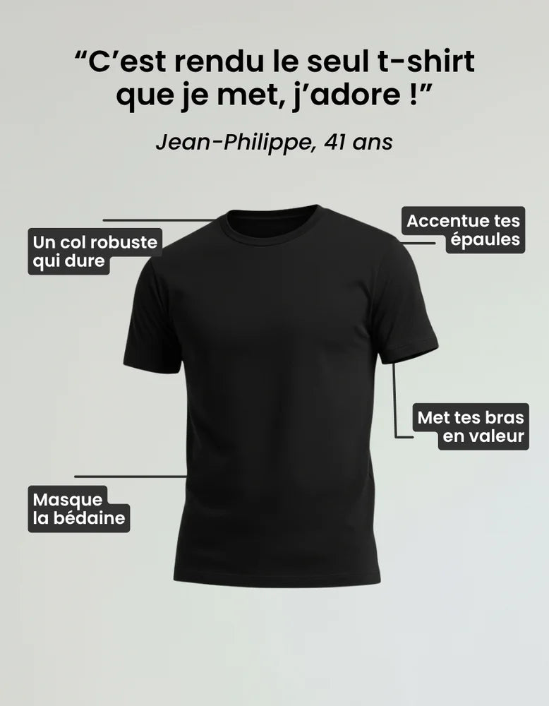 Pack de 3 - Le T-shirt Confort+