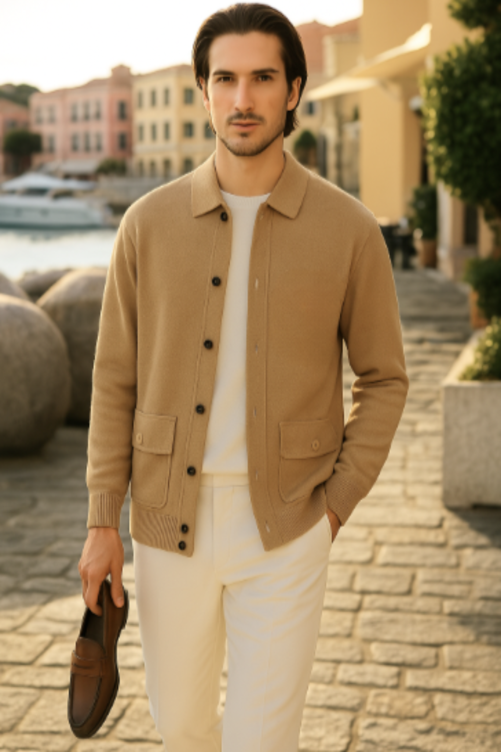 Wilfrid™ | Veste Cardigan 100% Cachemire