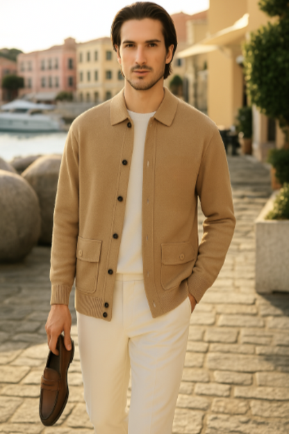 Wilfrid™ | Veste Cardigan 100% Cachemire