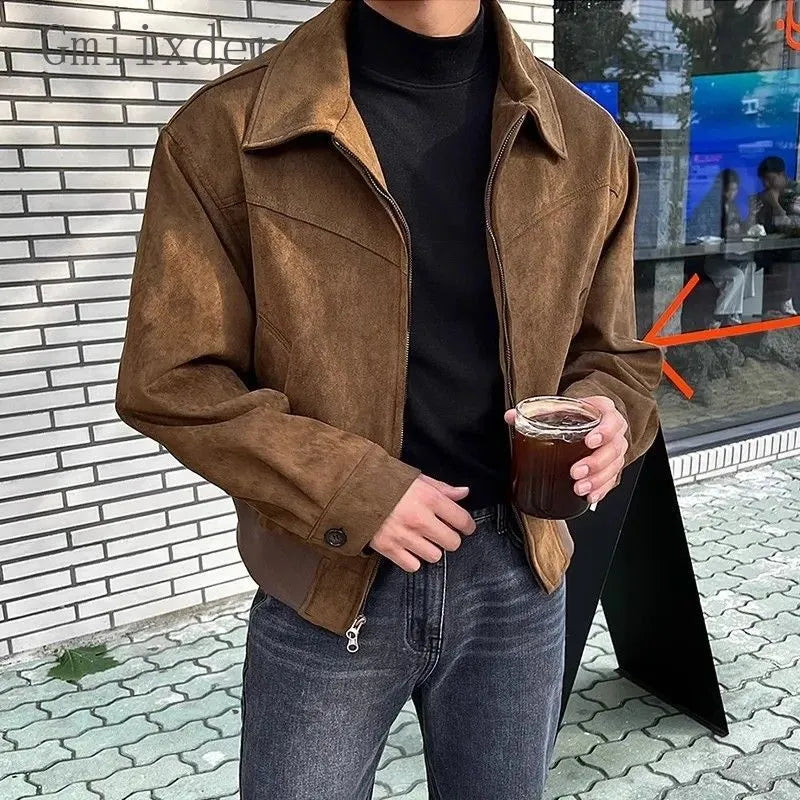 Émeric™ | Veste en Cuir Vintage