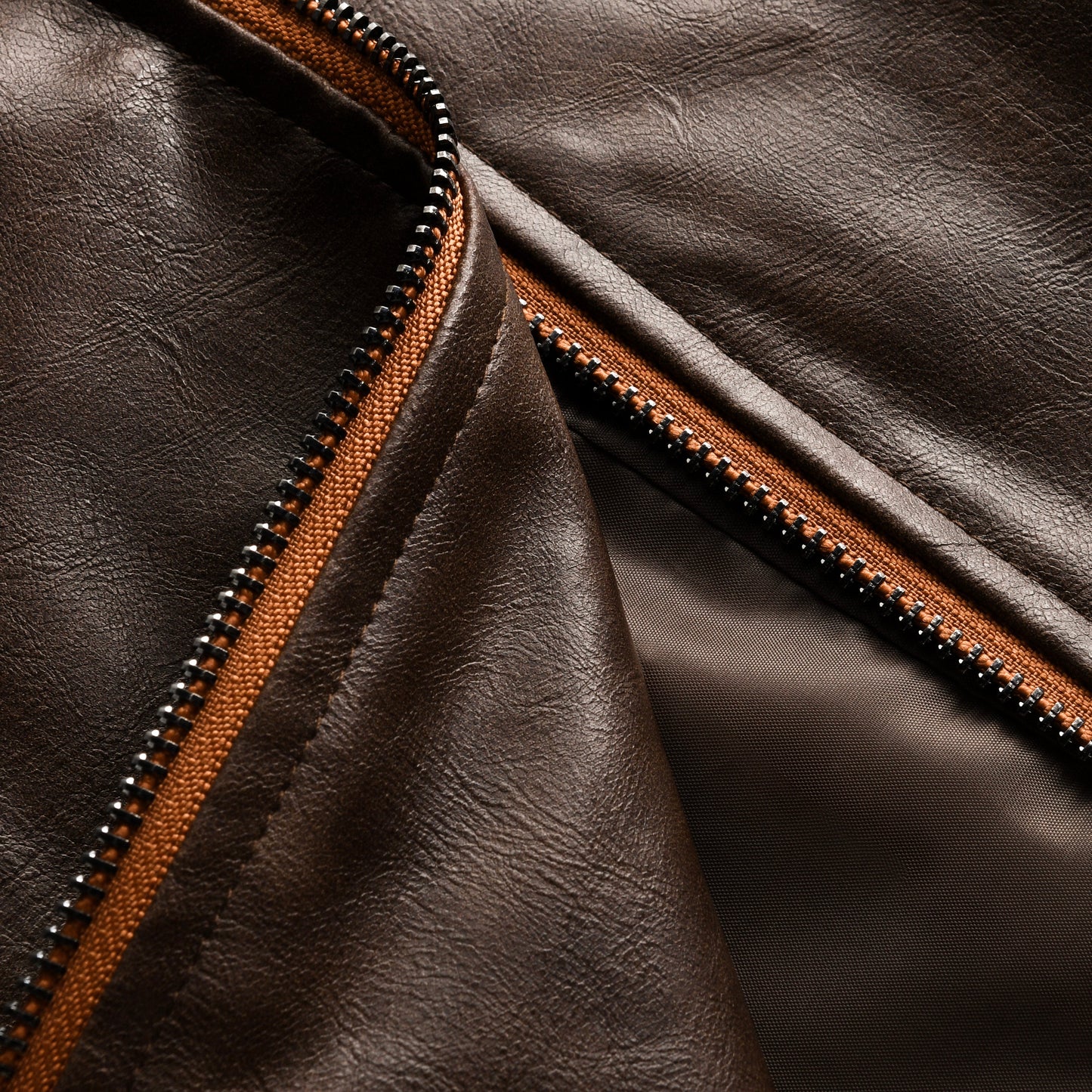 Henri™ | Veste en Cuir Classique Vintage Marron