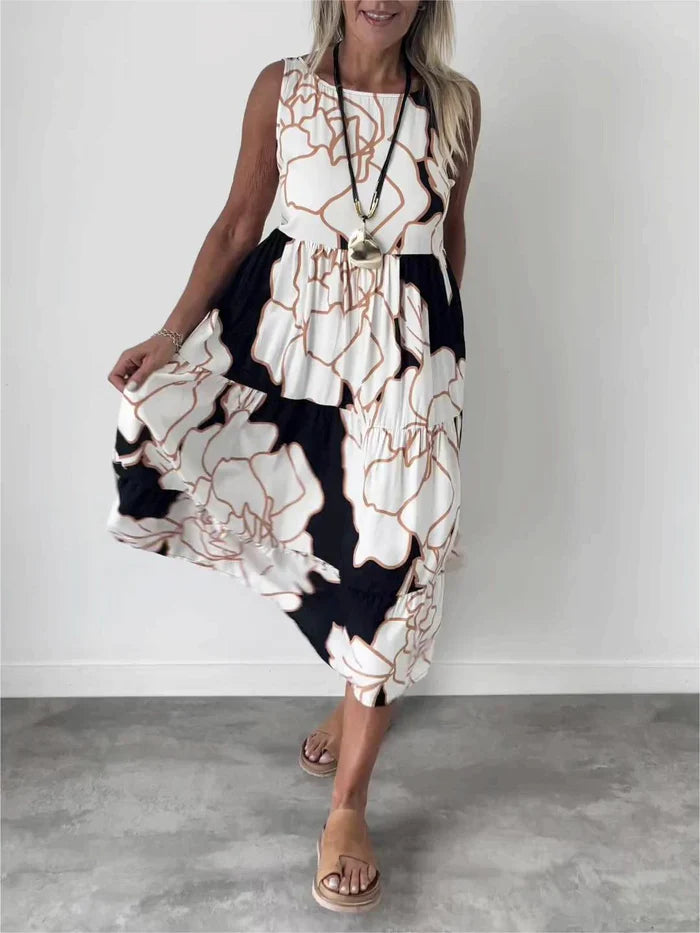 Iseult™ | Robe Fleurie Confortable