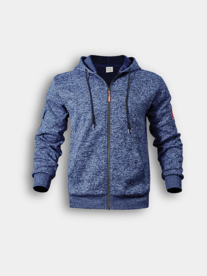 Charles™ | VESTE À CAPUCHE ENTIÈREMENT ZIPPÉE POUR HOMME