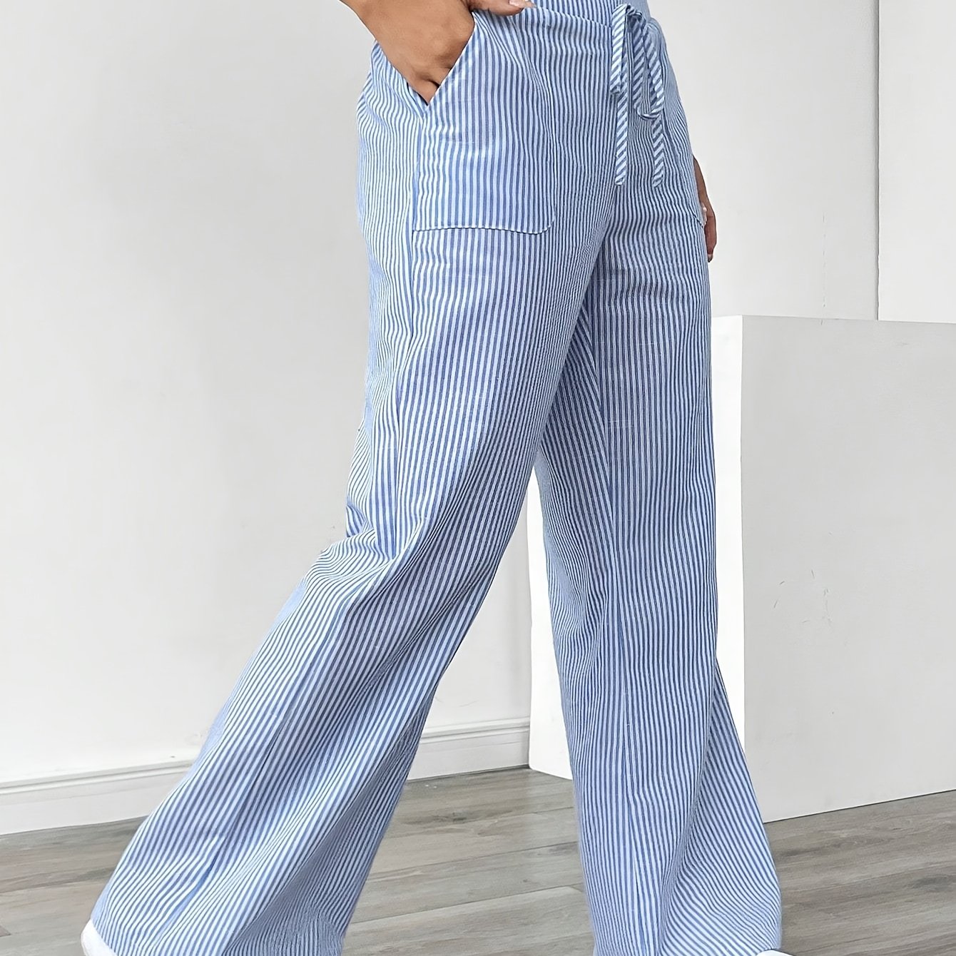 Riviera™ | Pantalon fluide à rayures pour un confort estival