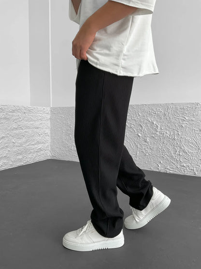 Sami™ | Pantalon confortable côtelé en spandex