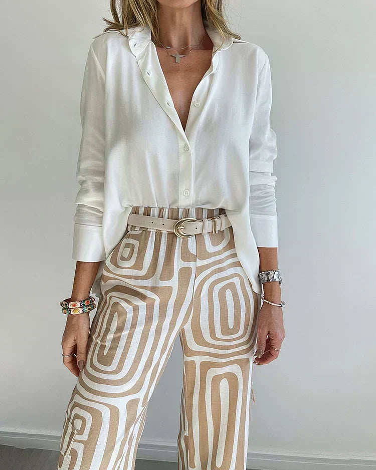 Olivia™ | Ensemble Élégant Deux Pièces