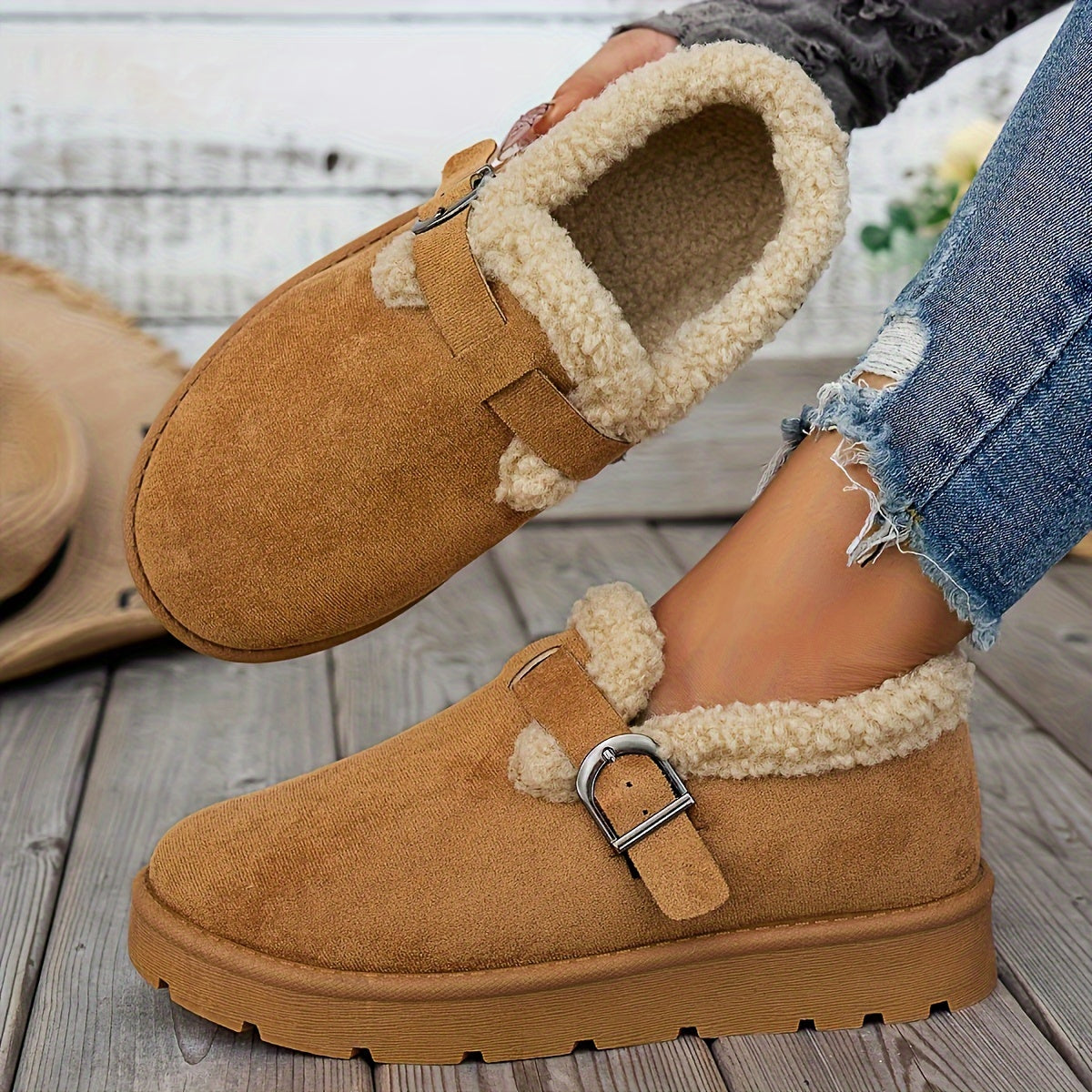 Lina™ | Bottines d’hiver douillettes à soutien ergonomique