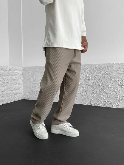Sami™ | Pantalon confortable côtelé en spandex