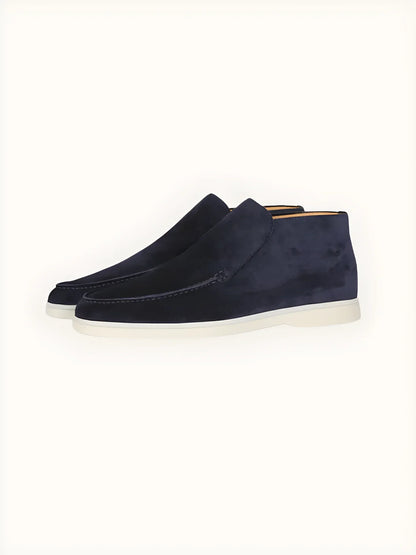 Norbert™ | Mocassins Montants en Daim Haut de Gamme