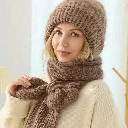 Armel™ | Bonnet et écharpe coupe-vent doublés en polaire