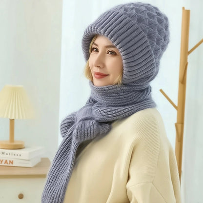 Armel™ | Bonnet et écharpe coupe-vent doublés en polaire